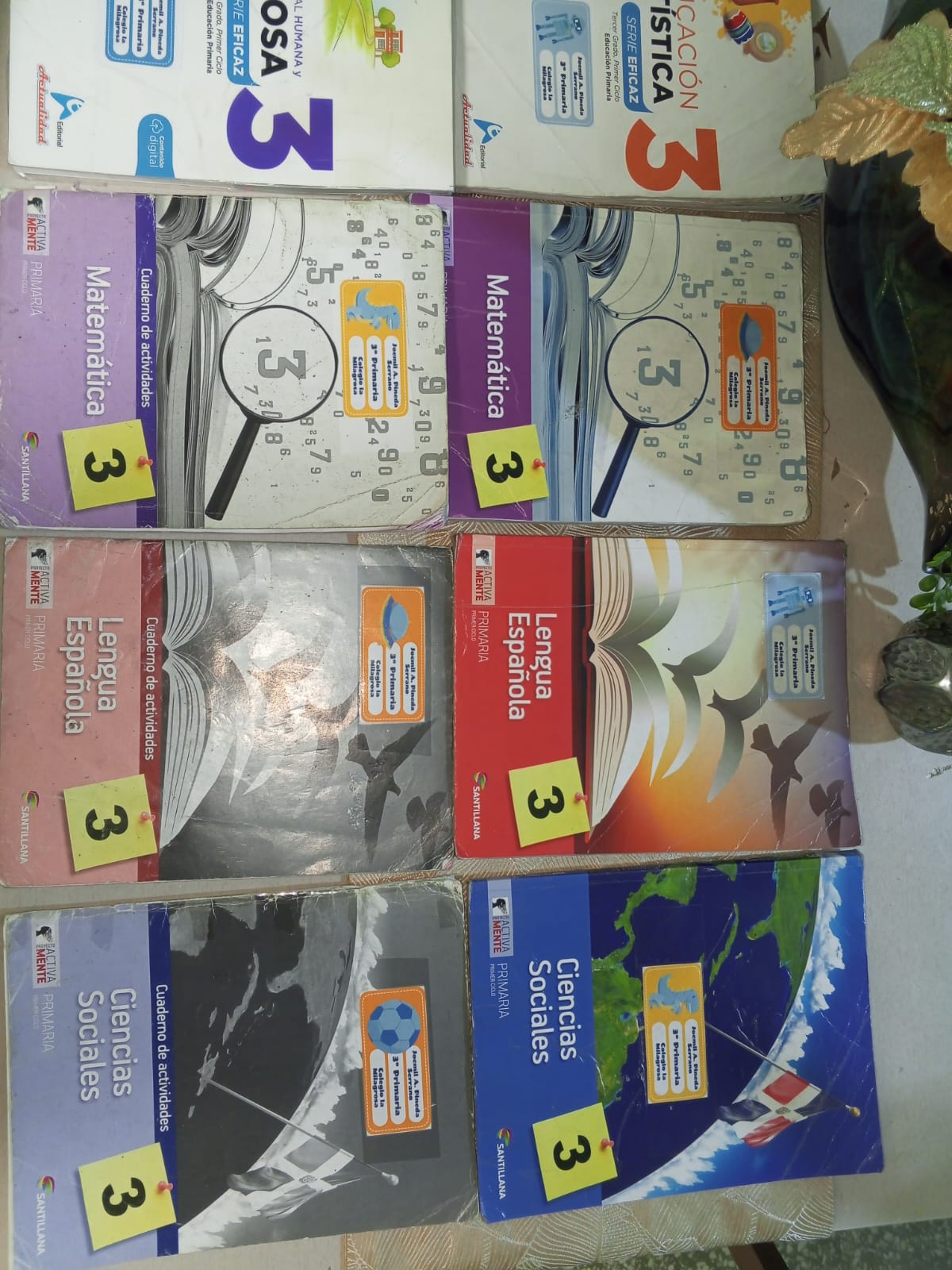 libros y revistas - libros de 4to primaria, santillana  2