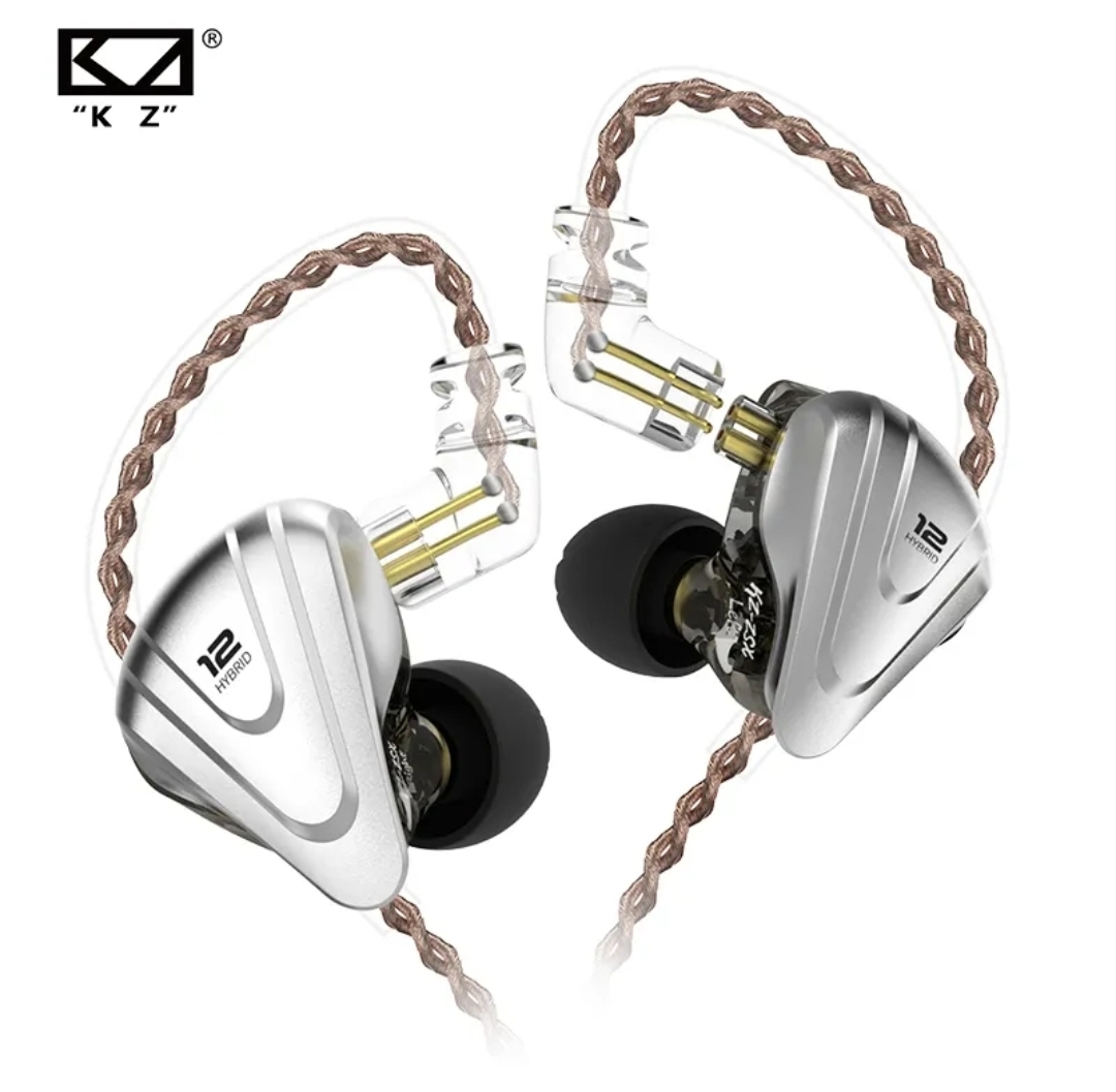 camaras y audio - Auricular profesional KZ ZSX  in-ears monitor de música.
