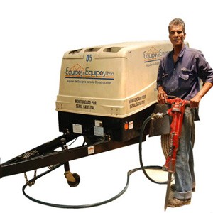construccion e industrial - alquiler compresores con martillos excavaciones demolicion movimiento de tierra