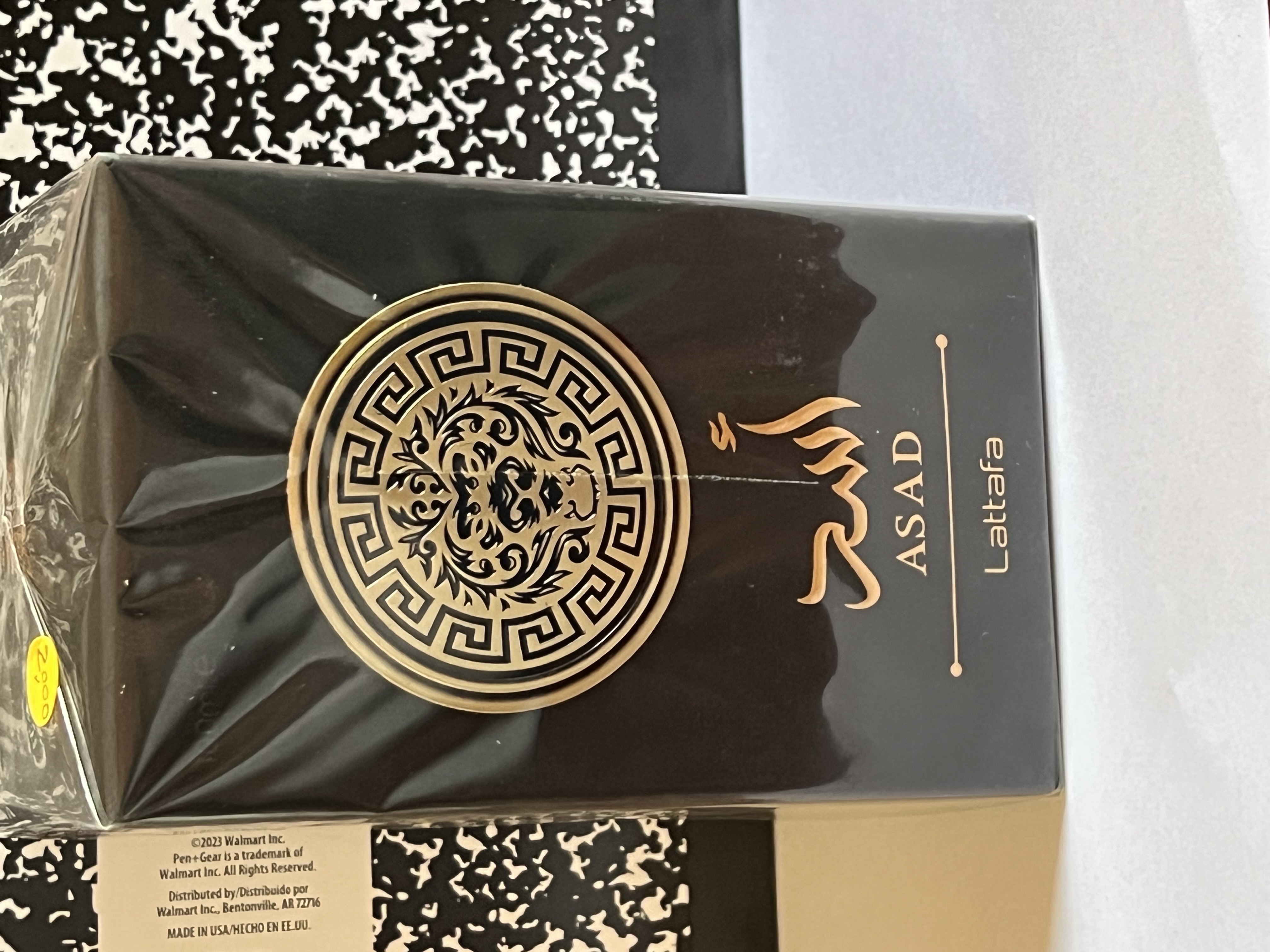 salud y belleza - Asad de Lattafa Perfumes es una fragancia de la familia olfativa Ámbar . 0