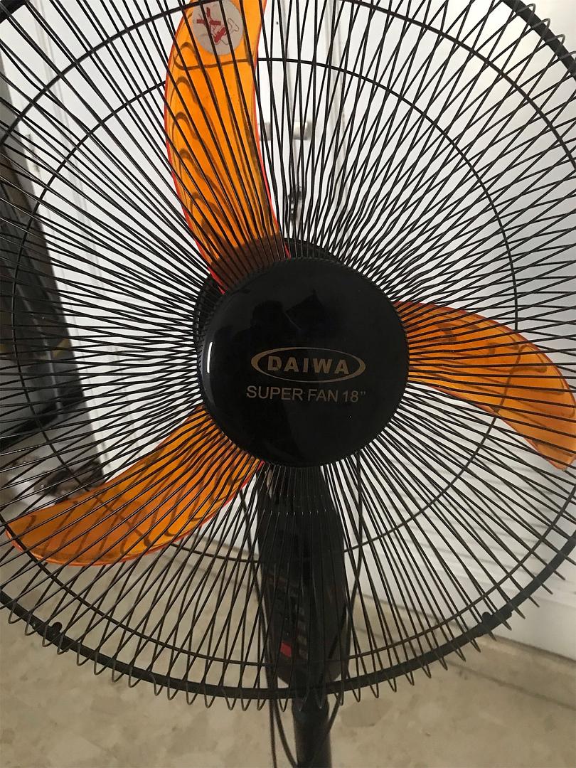 electrodomesticos - Oferta! Abanico Marca DAIWA Súper Fan 18” En muy buenas condiciones.  2