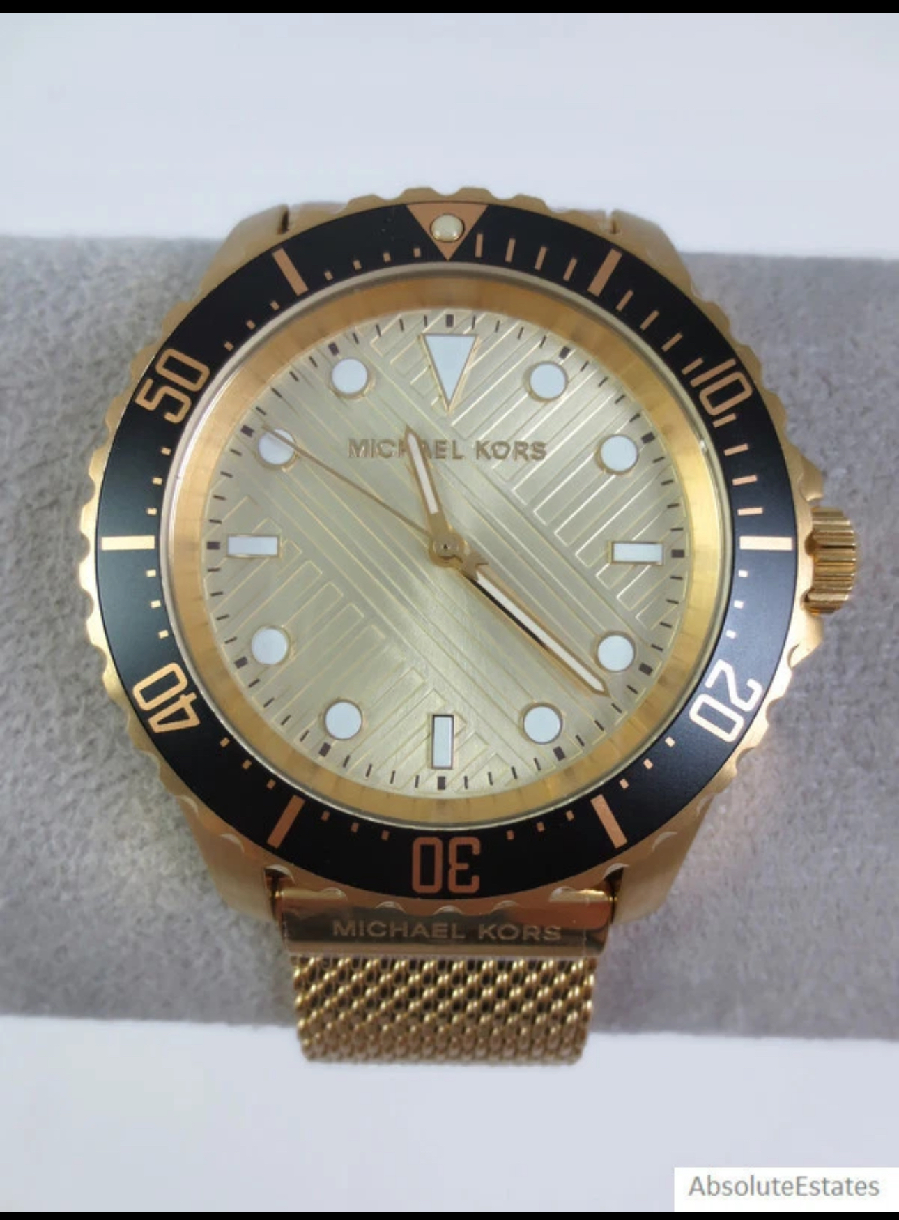 joyas, relojes y accesorios - RELOJ MICHAEL KORS DORADO HOMBRE