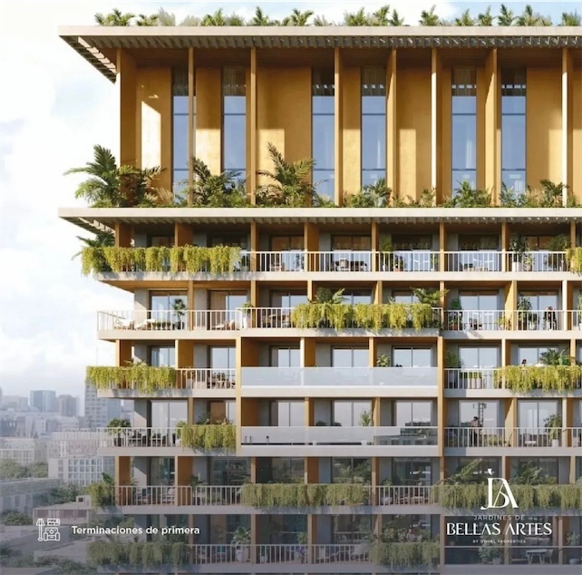 apartamentos - venta de apartamentos de lujo amueblados en el Distrito Nacional con piscina 3
