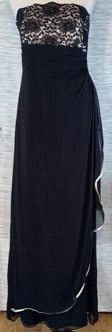 ropa para mujer - Vestido negro formal para graduación, fiesta, cumpleaños 