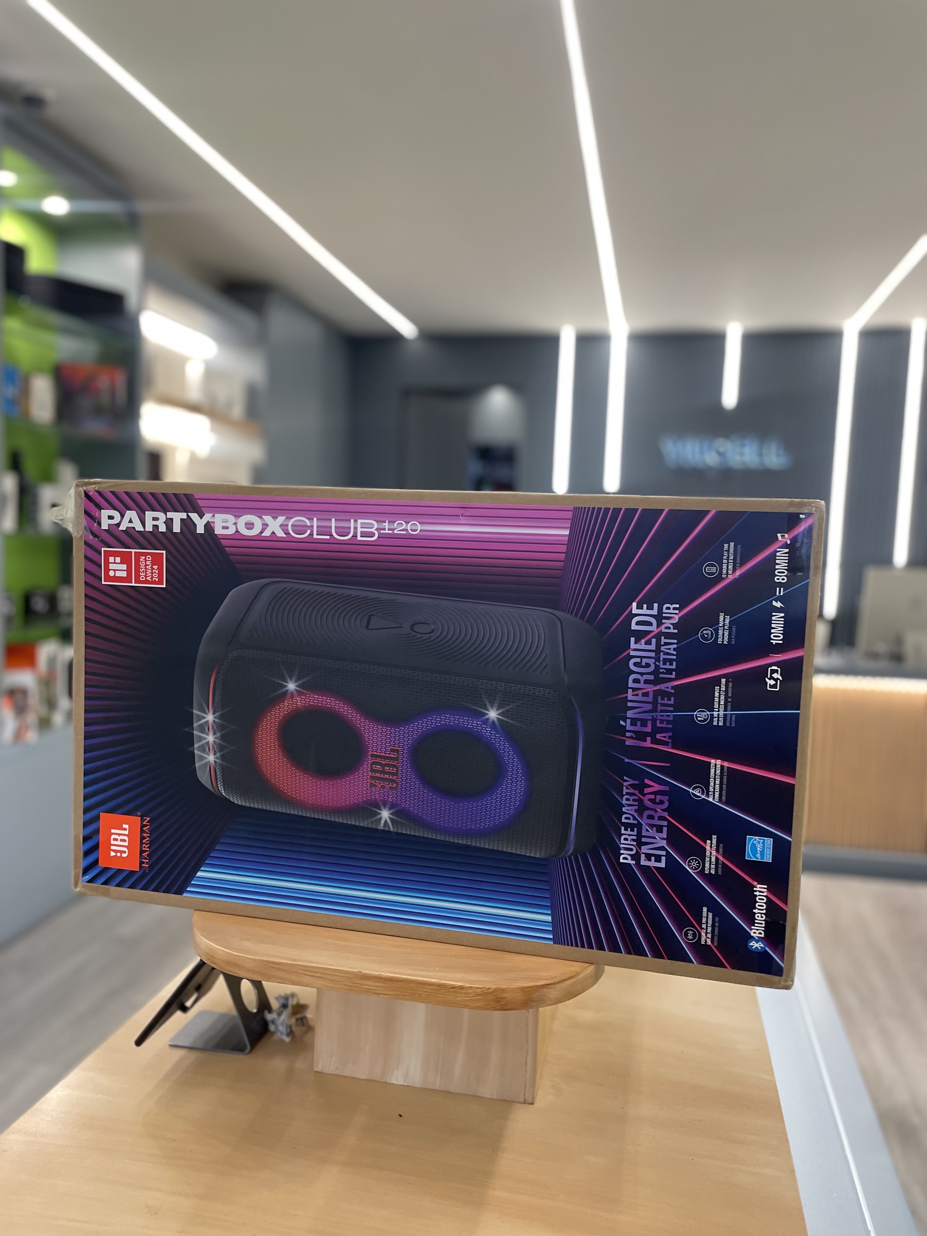 camaras y audio - Bocina JBL PARTYBOX CLUB 120 nuevo sellado 25,000 0