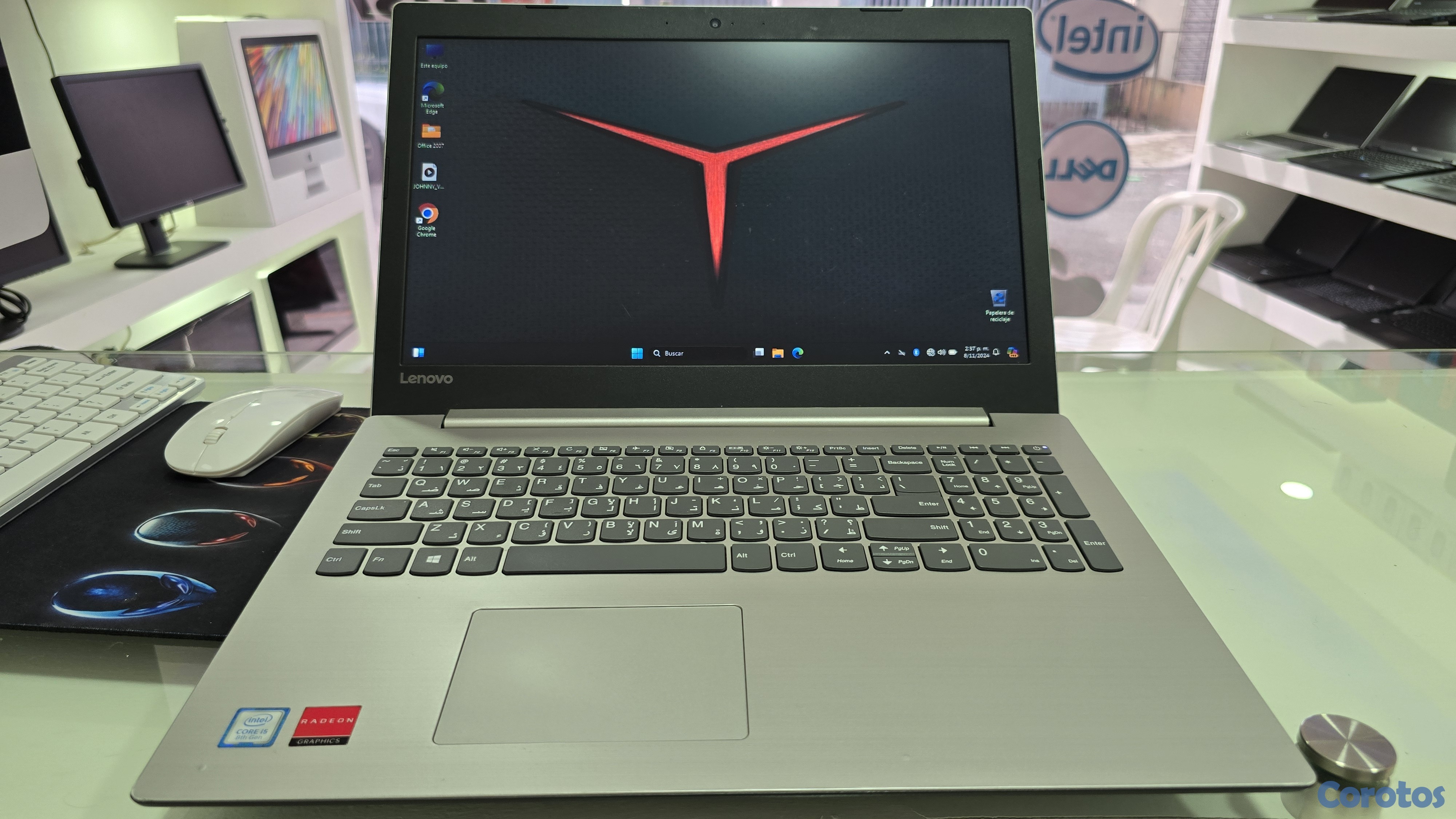 computadoras y laptops - lenovo ideapad 17 pulg Core i5 Ram 16gb ddr4 Disco 256gb Doble Video Grafico 
