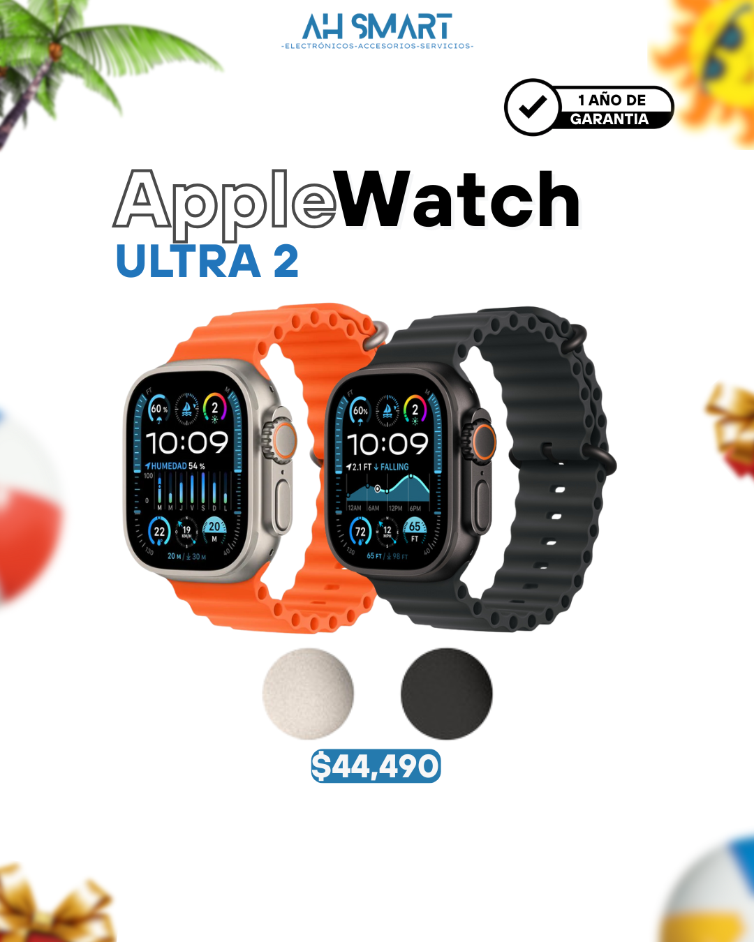 accesorios para electronica - Apple Watch Ultra 2 Sellados Nuevos