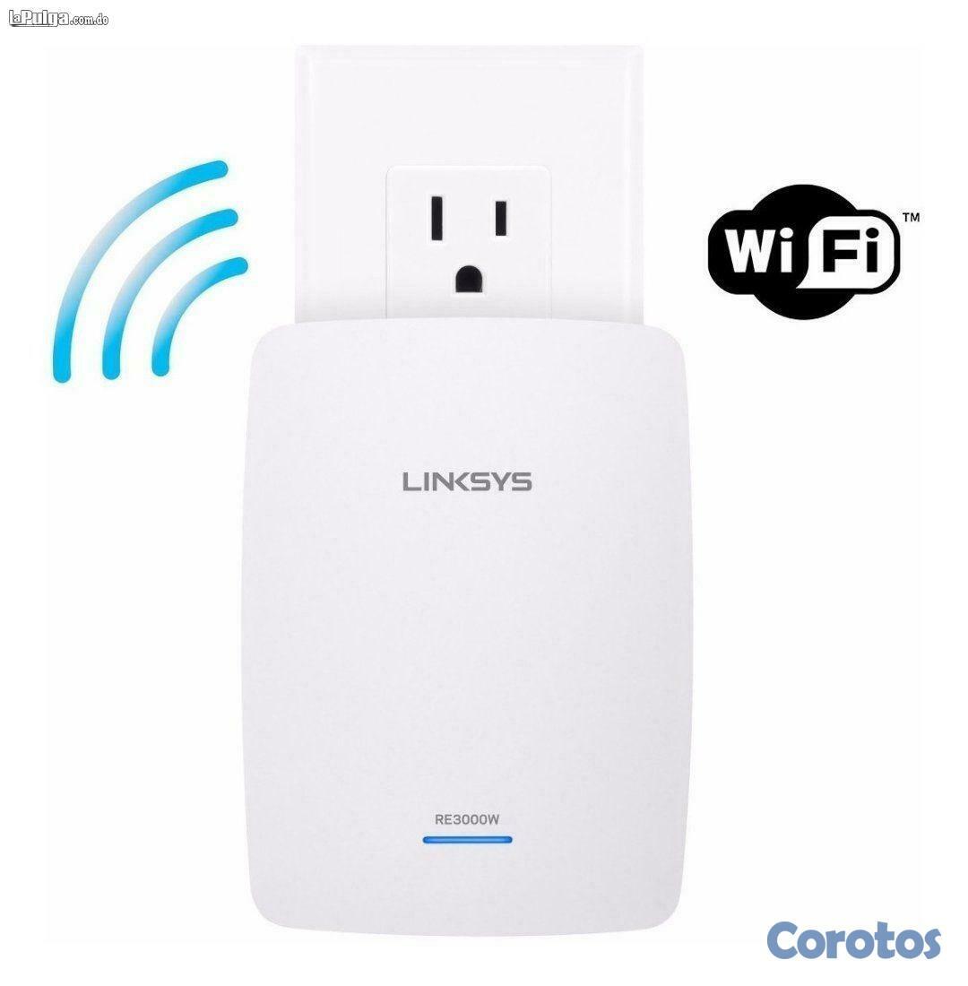computadoras y laptops - REPETIDOR LINKSYS RE3000W-LA, 2.4GHZ, 300MBPS,DIRECTO A LA PARED  1