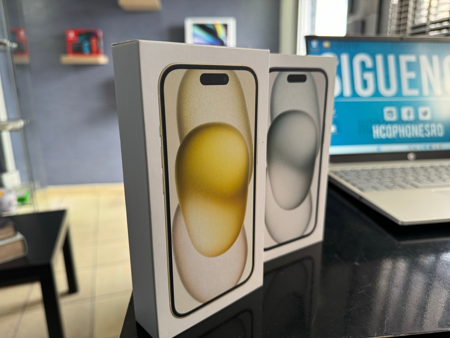 celulares y tabletas - iPhone 15 256GB E-SIM Nuevos Sellados, Desbloqueados, RD$ 64,995 NEG| TIEND