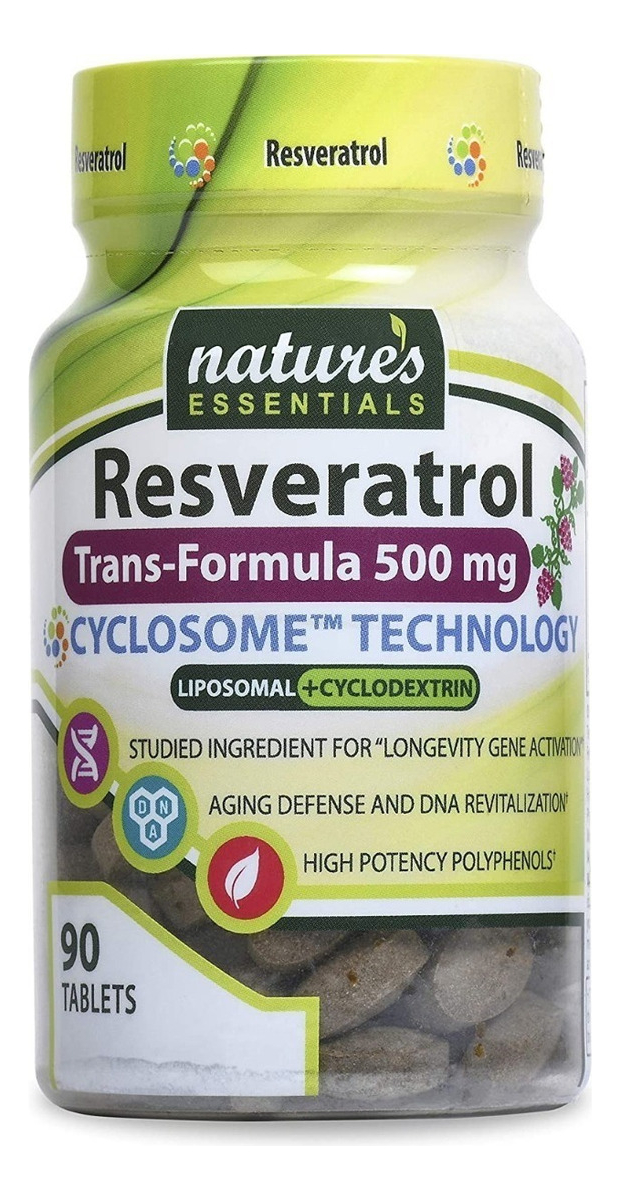 Salud y Equipamiento Médico - Resveratrol Liposomal 90 tabletas