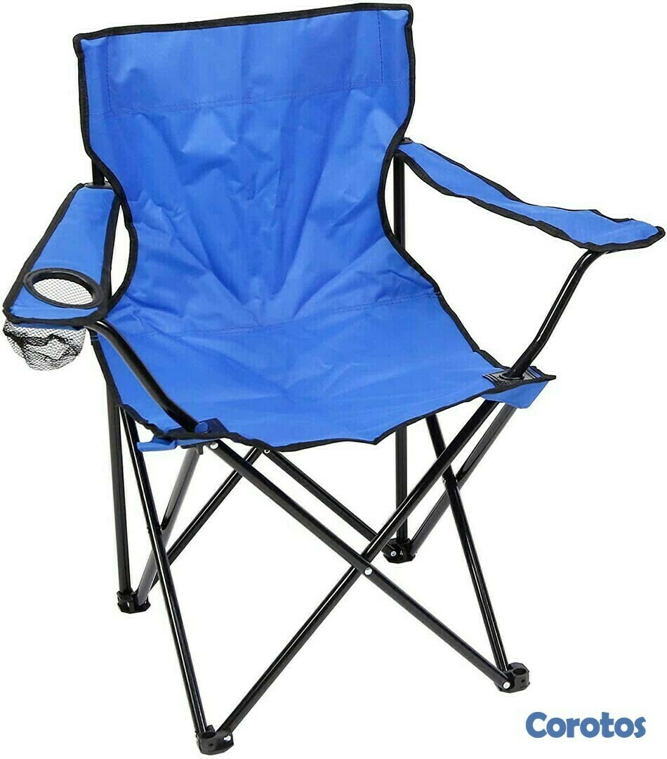 herramientas, jardines y exterior - Silla plegable de exterior con portavasos ideal para playa, camping, etc. OFERTA 7