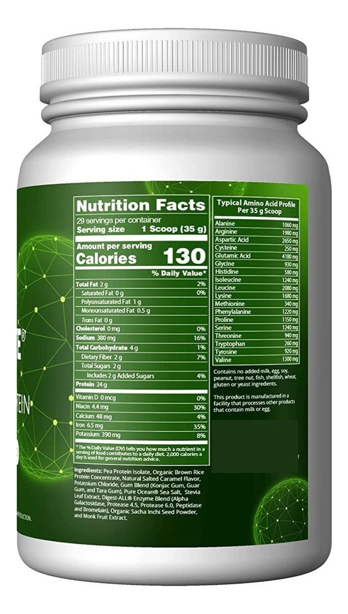 Salud y Equipamiento Médico - Proteina Vegana 1020g Caramelo - G A $33 - G A $347 1