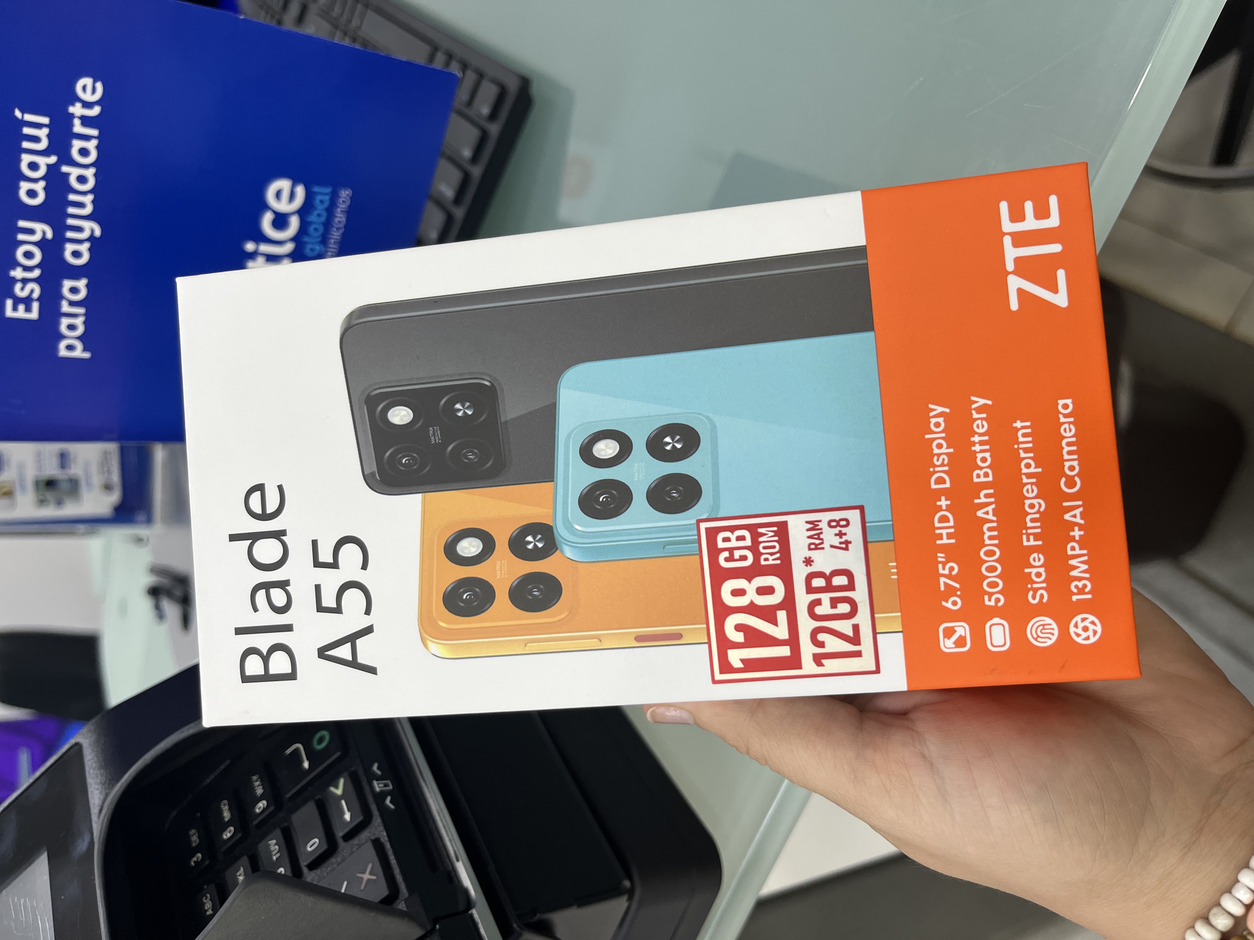 celulares y tabletas - Celular ZTE A55 2