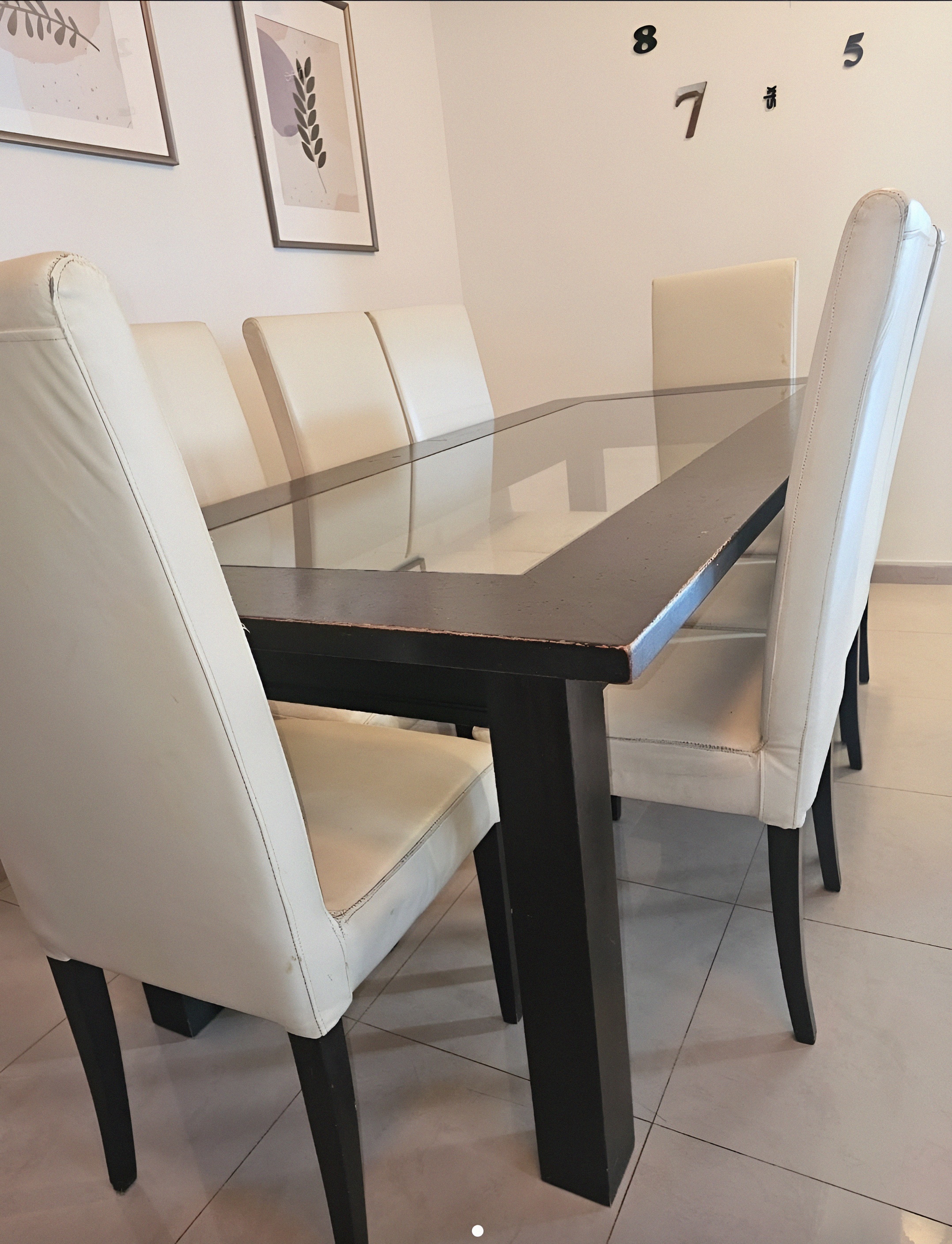 muebles y colchones - Vendo comedor de 8 sillas en cedro 0