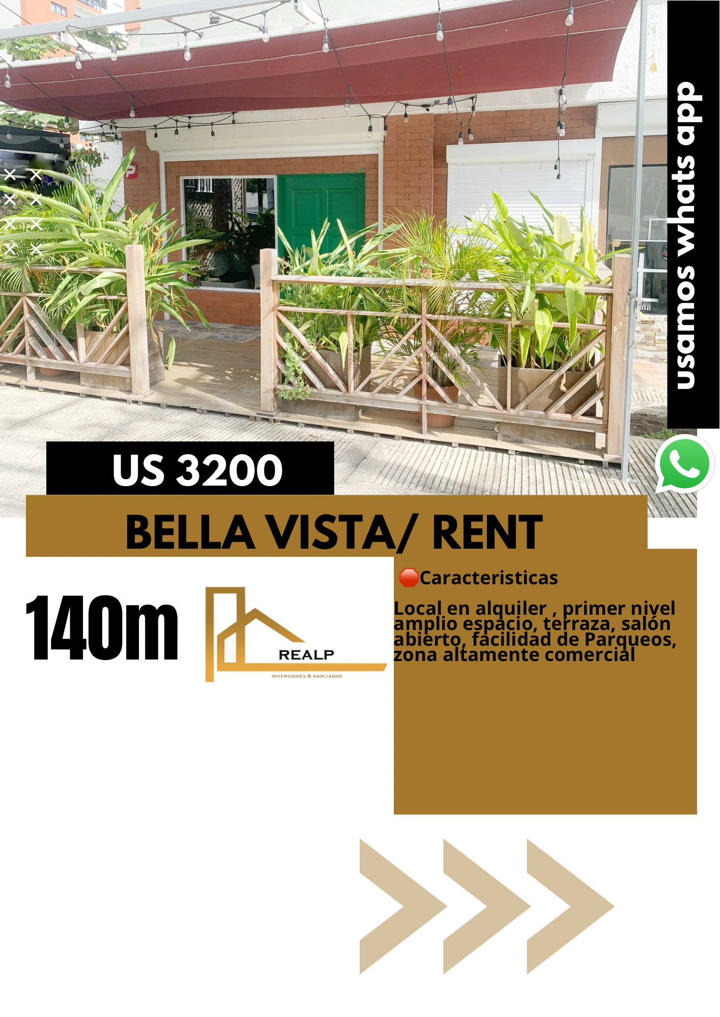 oficinas y locales comerciales - Local en primer nivel bella vista  0