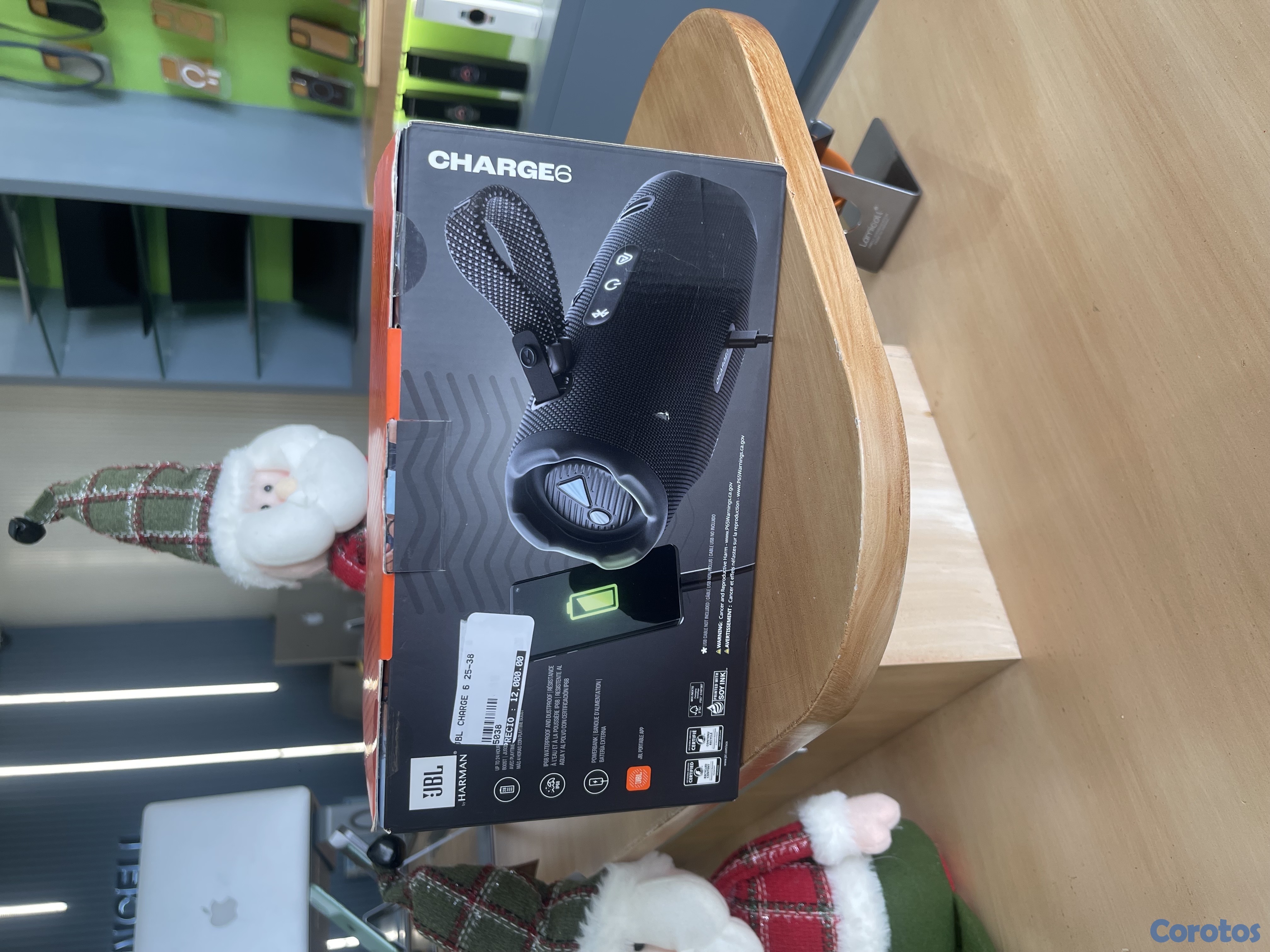 camaras y audio - Bocina JBL CHARGE 6  3
