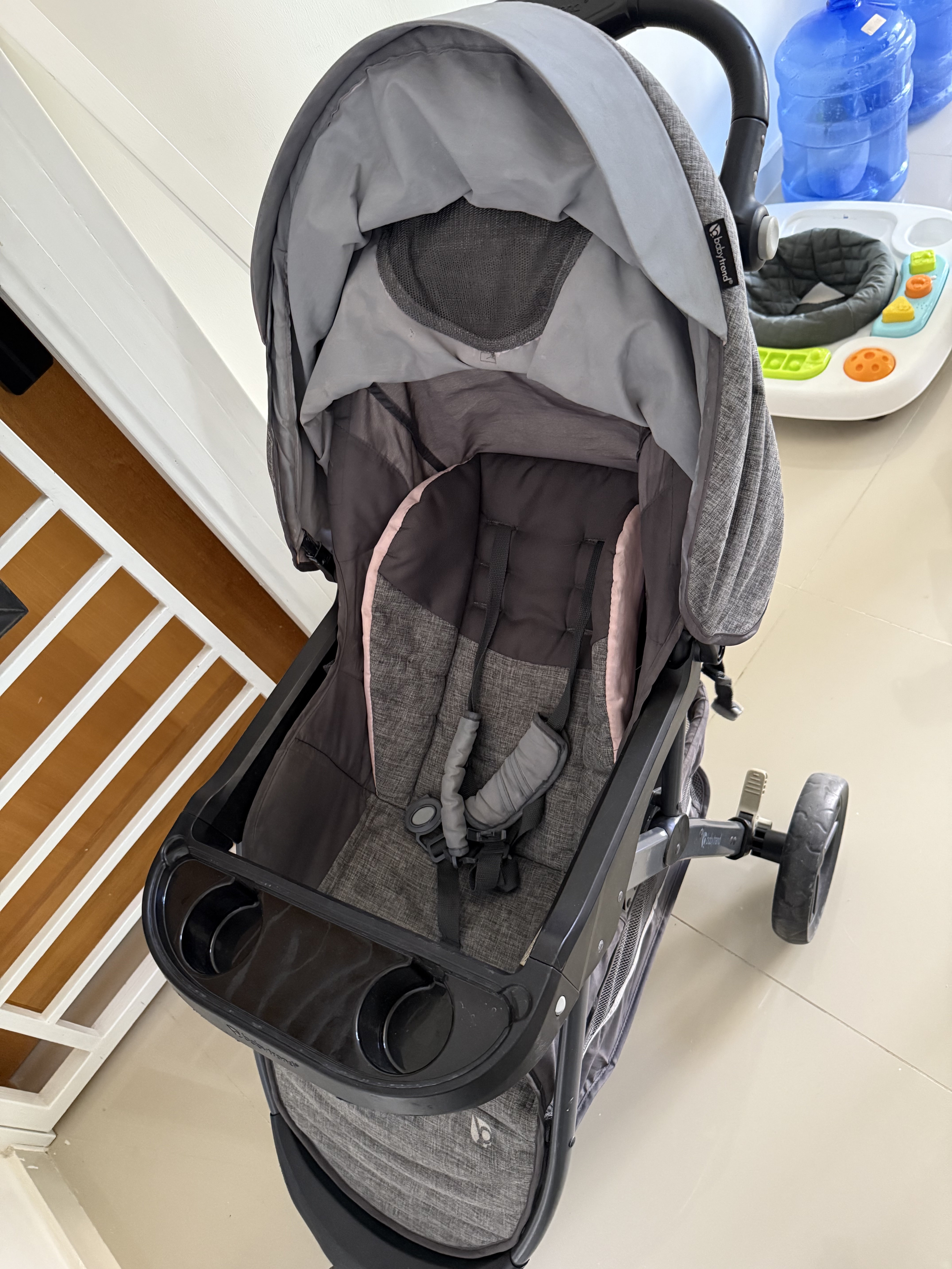 coches y sillas - Coche para bebé Baby Trend – ¡Comodidad y estilo en movimiento! 👶🛒