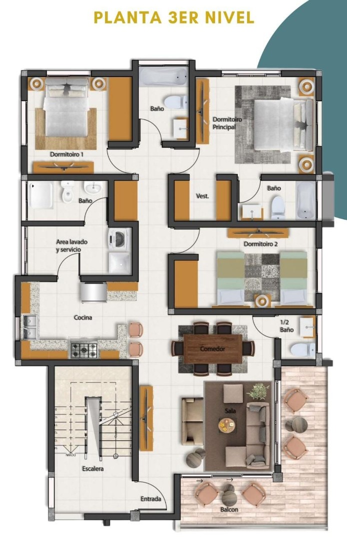 apartamentos - Apartamentos de lujo, en construccion, bien ubicados, Prado Oriental, Saeli 7