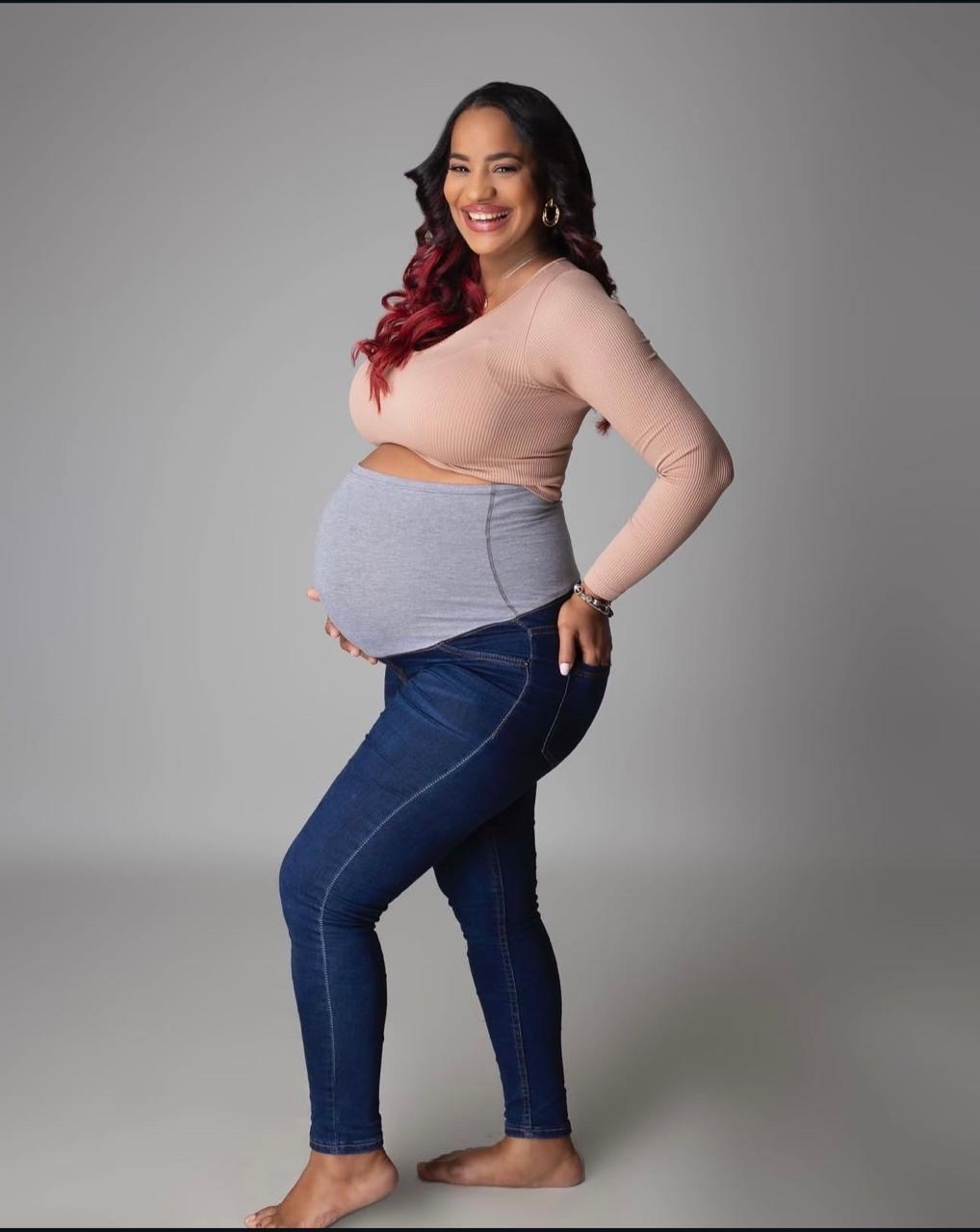 ropa para mujer - pantalon jeans para embarazada 