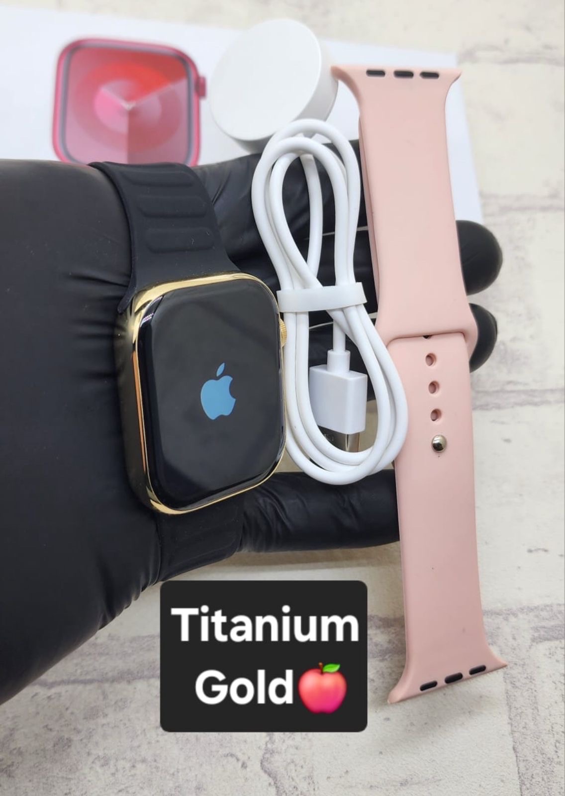 otros electronicos - apple serie 10 titanium  2