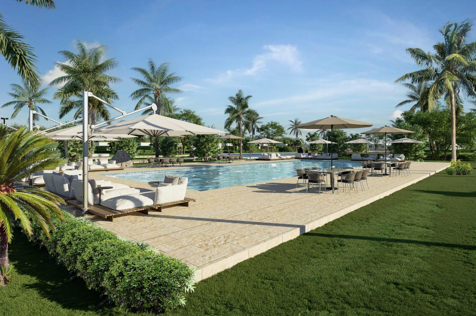 casas vacacionales y villas - Hermosas Villas de un nivel en Punta Cana Rep Dom 4