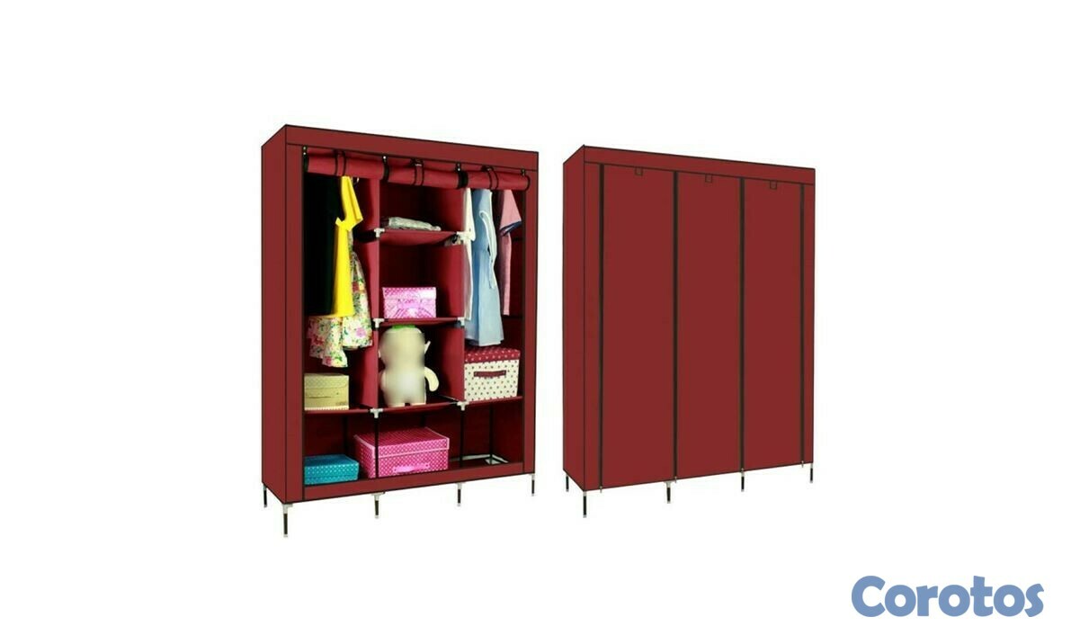 decoración y accesorios - Armarios de tela con barra de colgar ropa M-88130 2