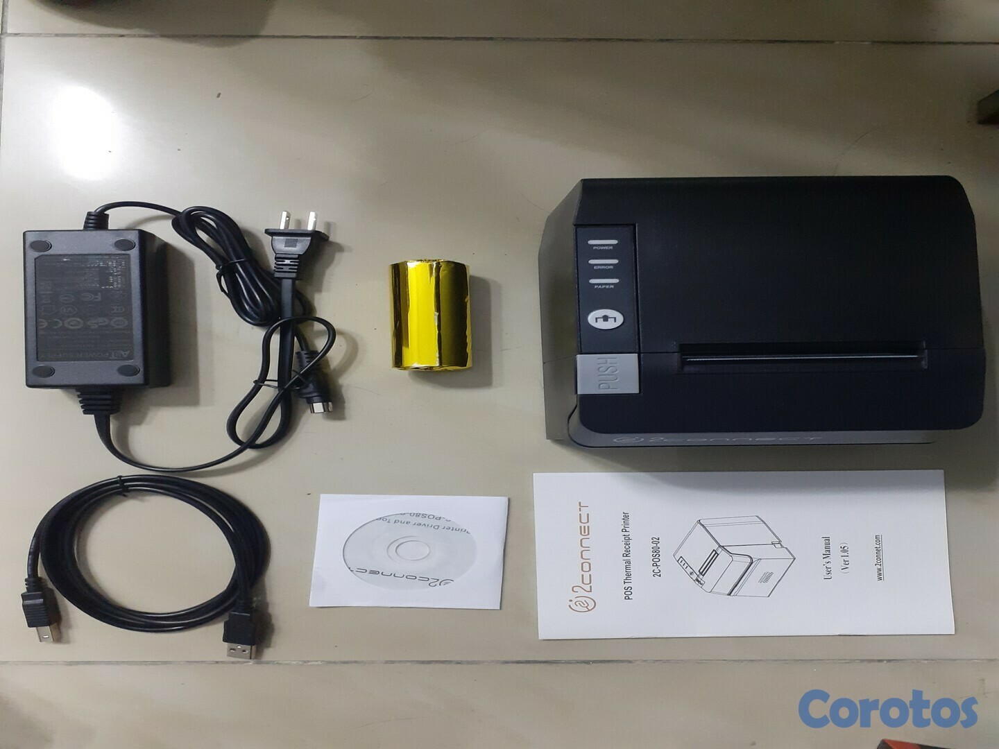 impresoras y scanners - Impresora 80mm 2CONNET USB+LAN 2C-POS80-02. 4