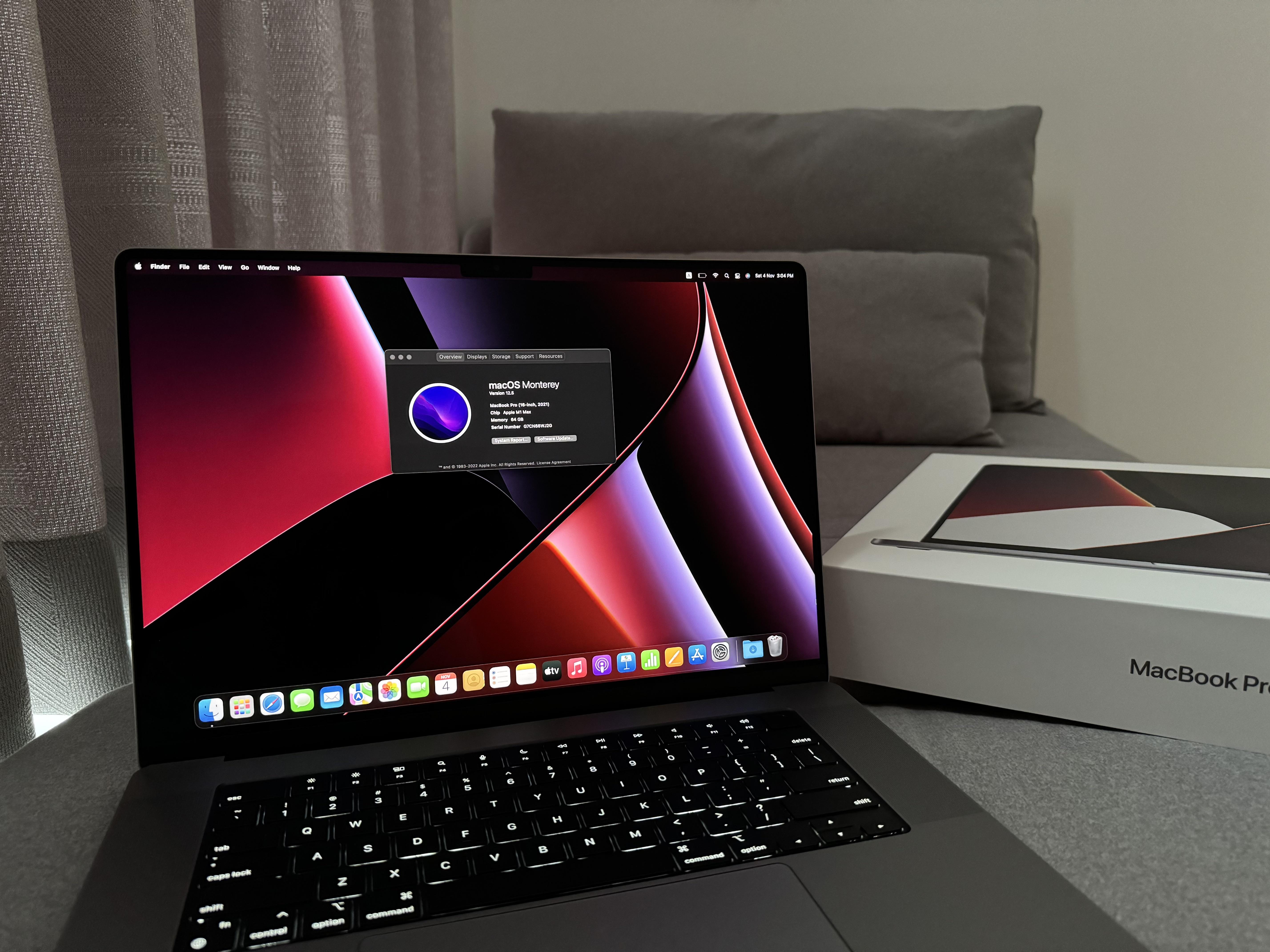 computadoras y laptops - 16", 64GB RAM, 2TB SSD, como nueva en su caja 0