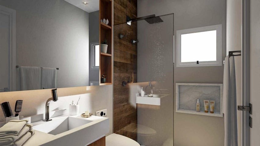 apartamentos - Proyecto en venta Punta Cana #23-1650 un dormitorio, piscina, patio, parque inf
 3