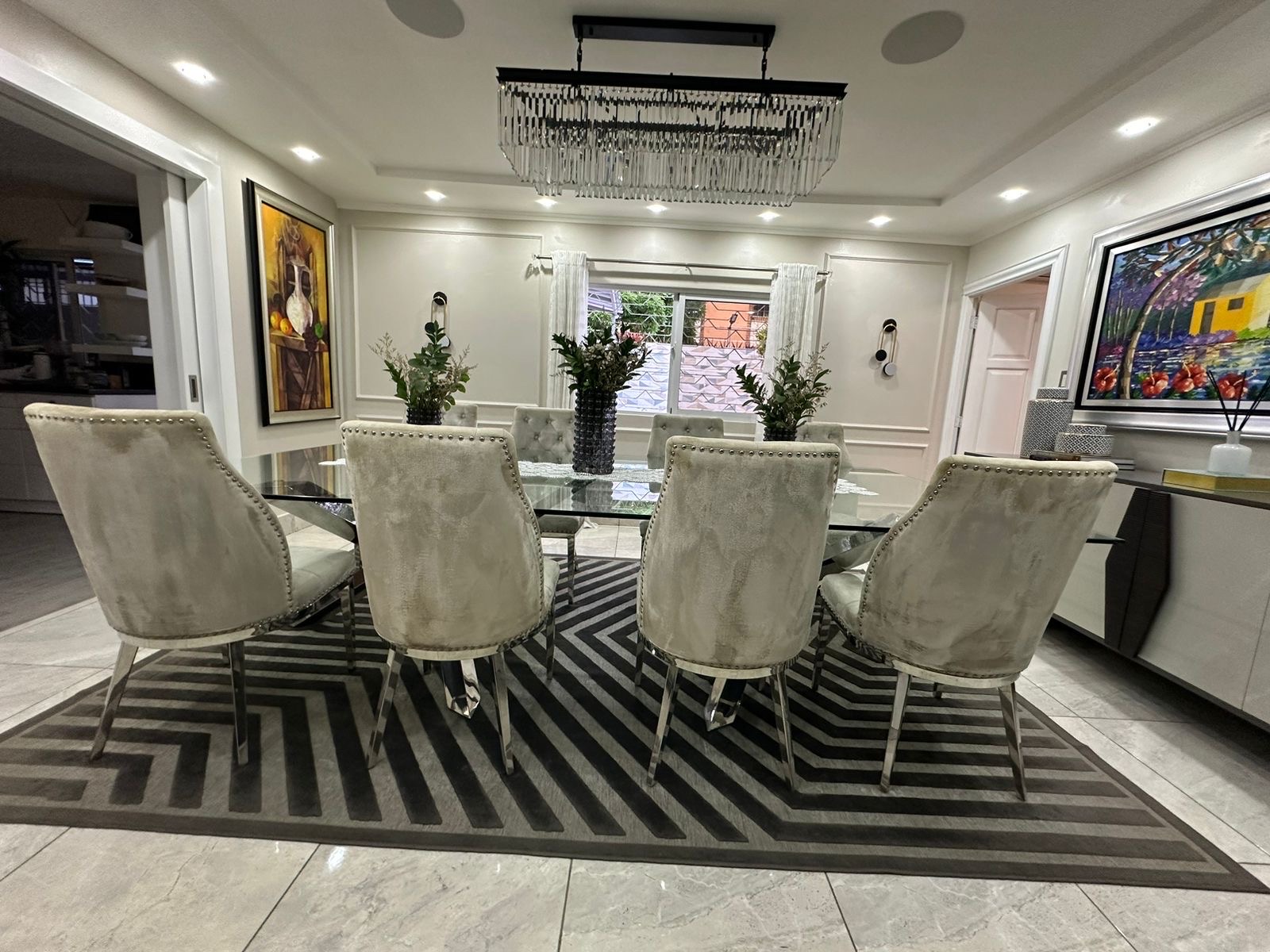 muebles y colchones - Comedor de lujo 8 sillas, sólo por esta semana RD$ 60,000.00 7