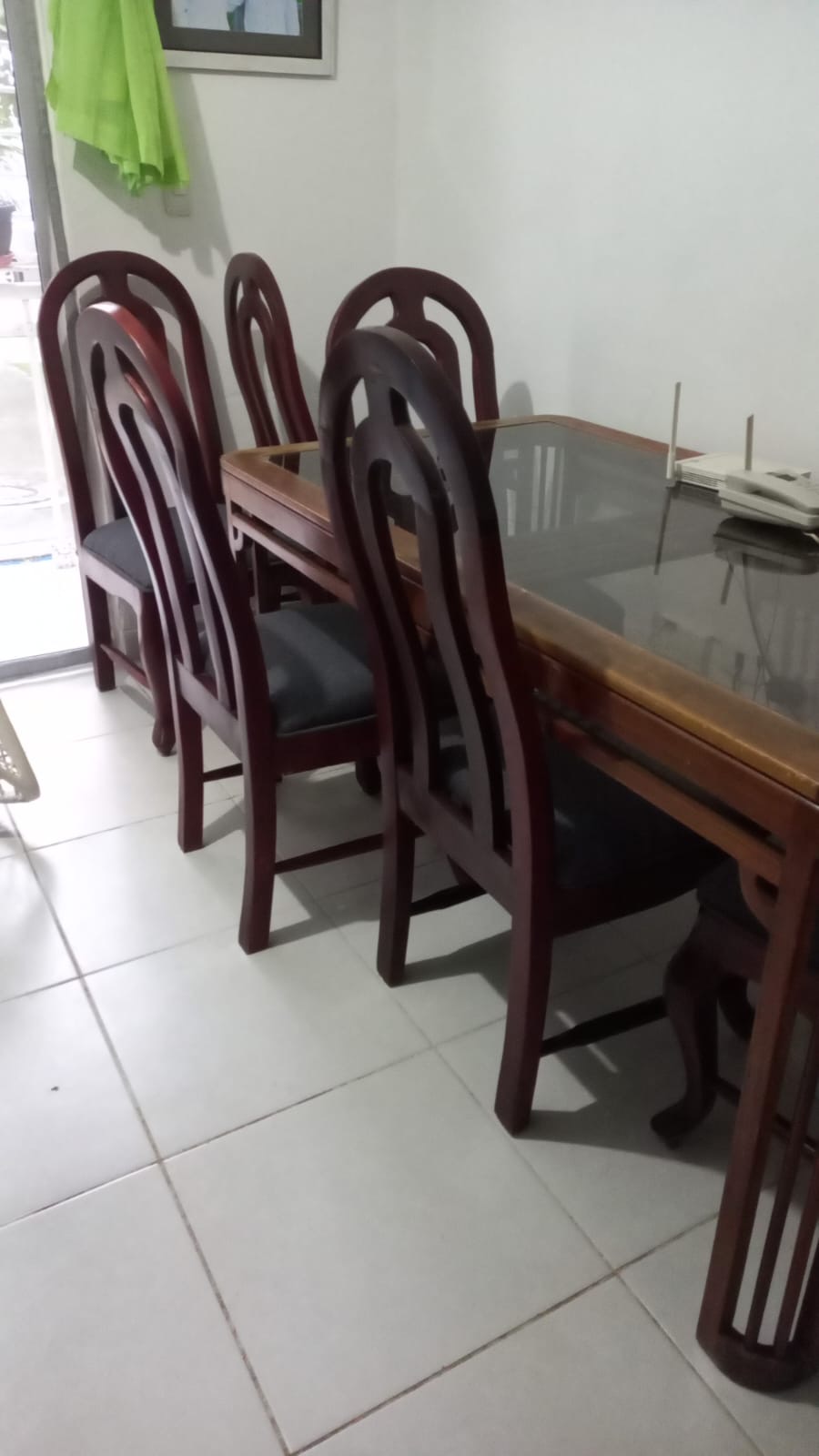 muebles y colchones - VENDO COMEDOR EN CAOBA CENTENARIA 1