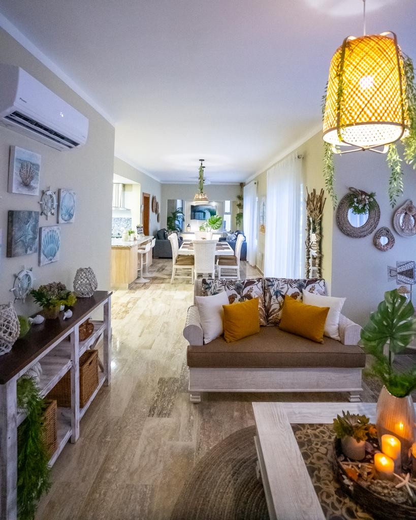 casas vacacionales y villas - Espectacular Apartamento Amueblado en Cabarete  6