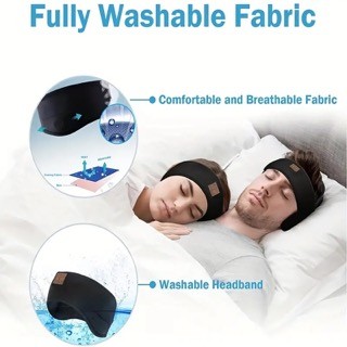 accesorios para electronica - Diadema Auriculares para dormir inalámbricos cintillo deportivo audifonos 6