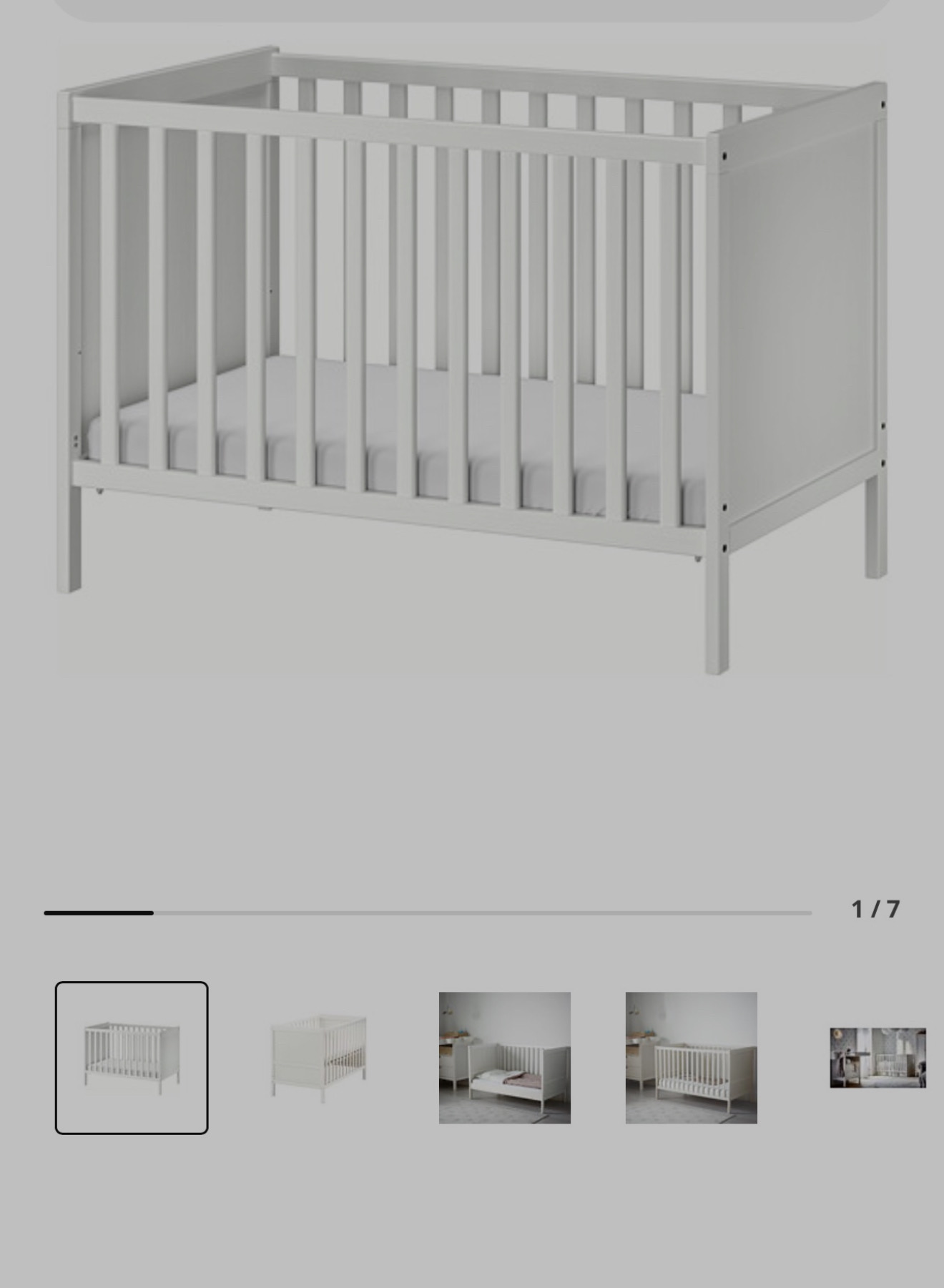 muebles - Cuna como nueva