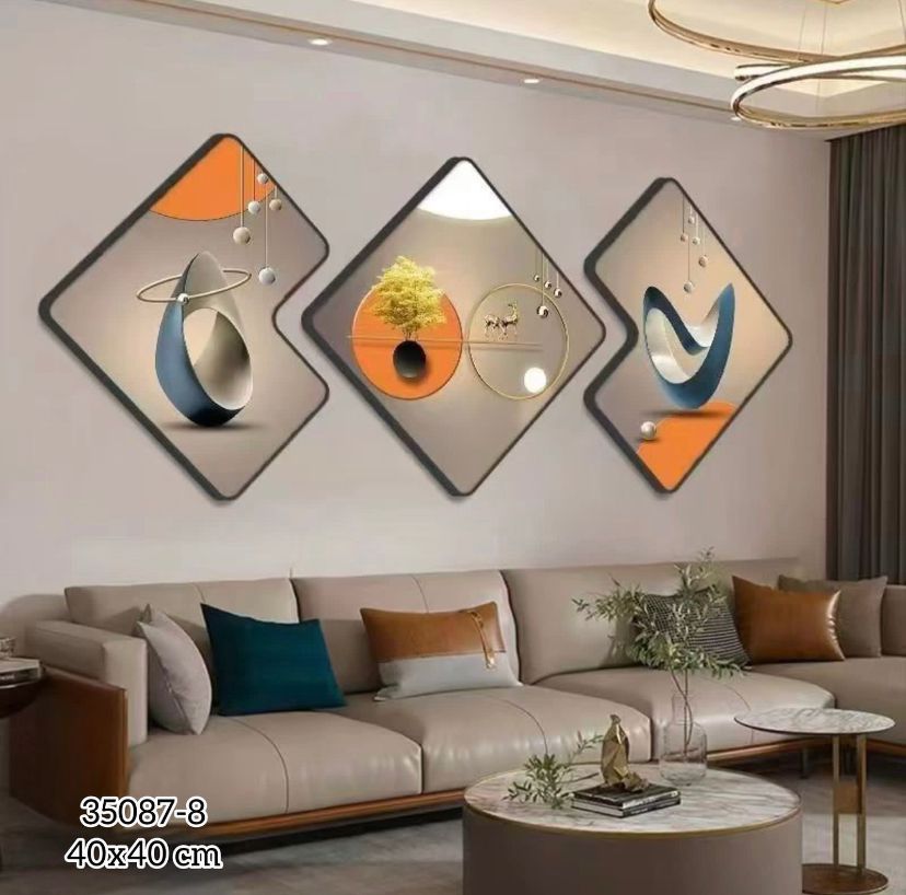 decoración y accesorios - trío de cuadro 2