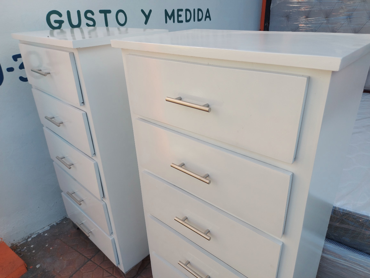 muebles y colchones - BIURO cinco gavetas. Nuevo 8