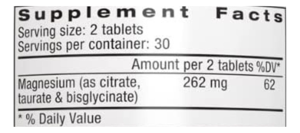 Salud y Equipamiento Médico - Complejo De Magnesio 262mg Igen - 1
