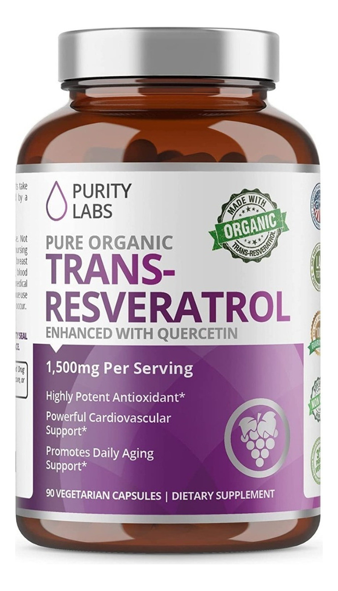 Salud y Equipamiento Médico - Resveratrol 90caps Purity Labs 0