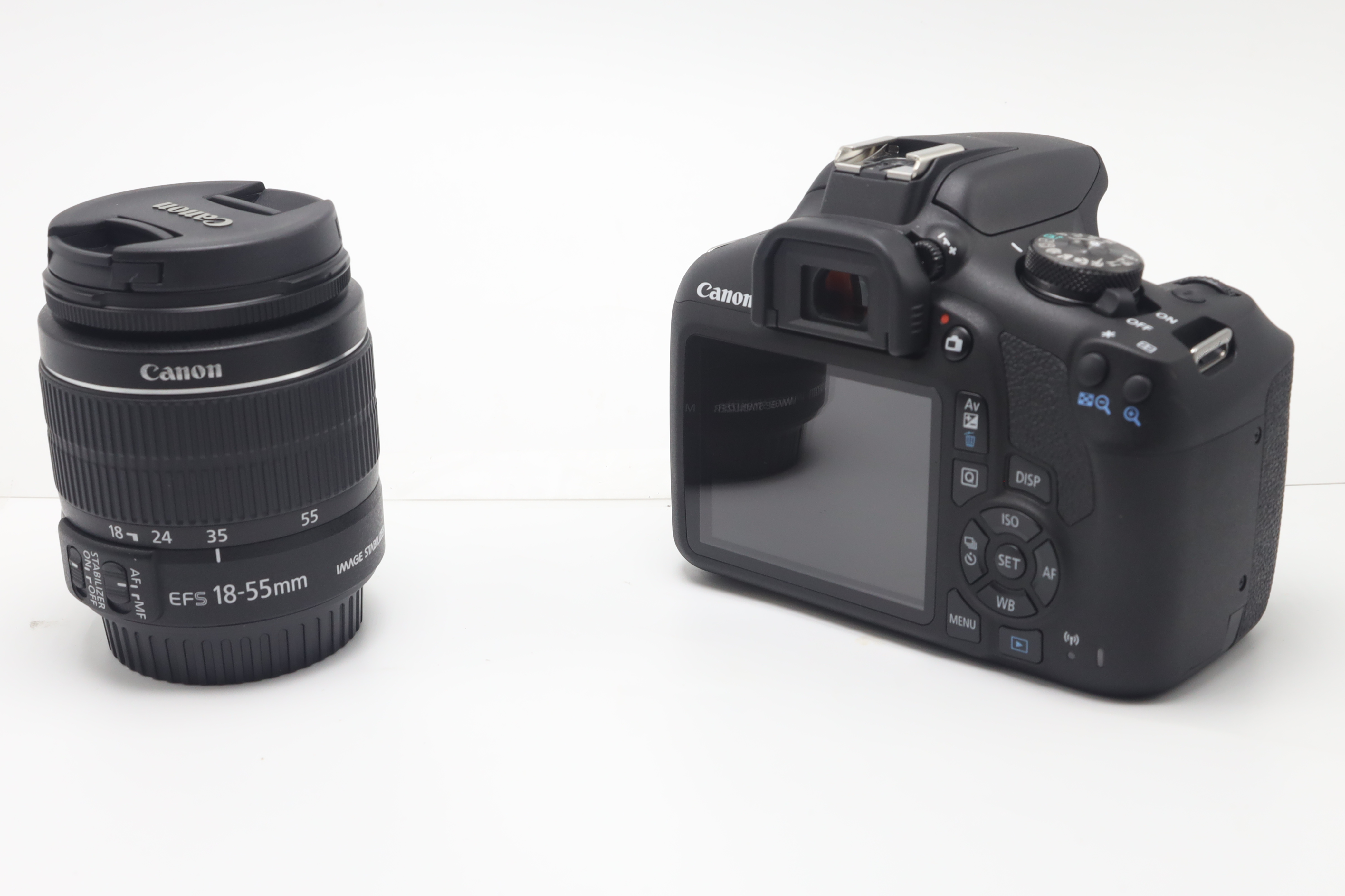 camaras y audio - Camara canon EOS Rebel T7 3