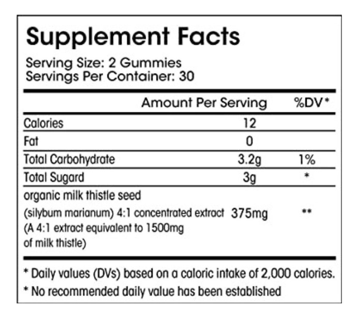 Salud y Equipamiento Médico - Cardo Mariano 60gum 375mg M Inc 1