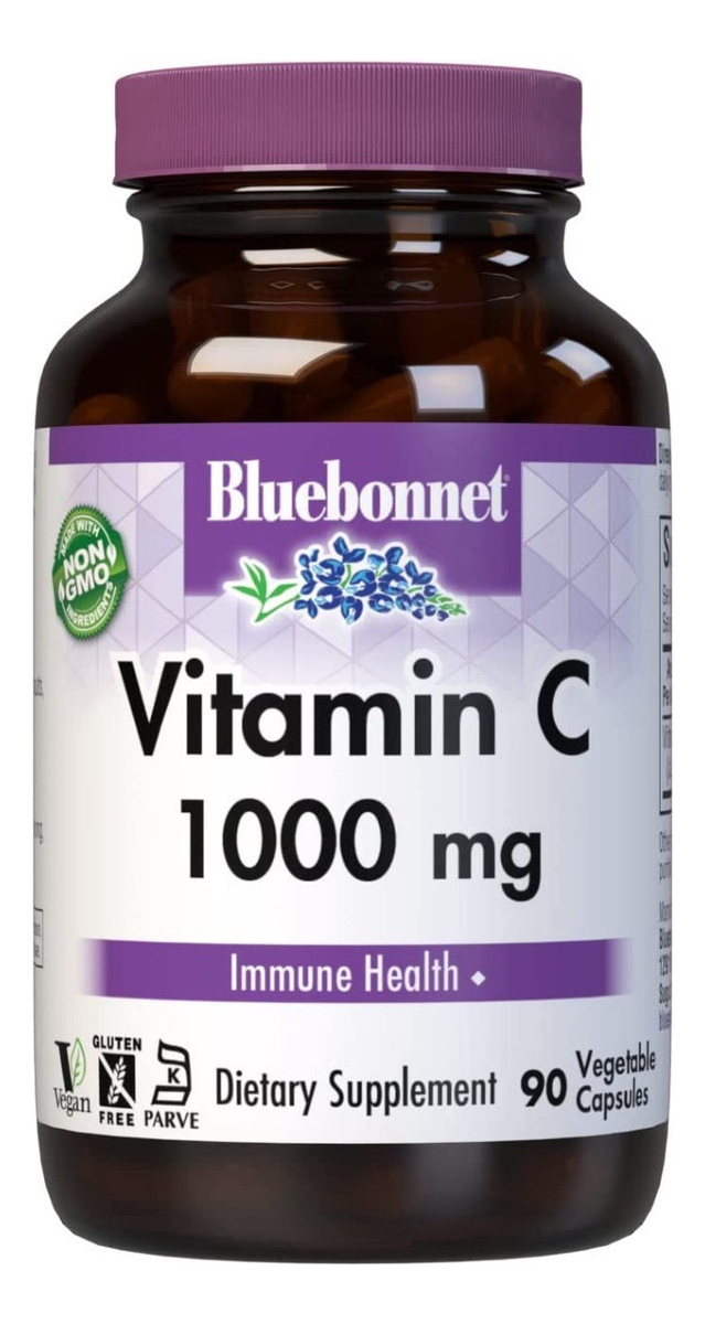 Salud y Equipamiento Médico - Vitamina C 1000mg Bluebonnet 0