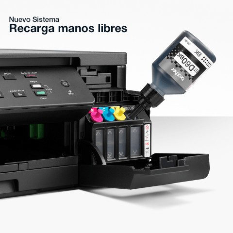 impresoras y scanners - MULTIFUNCIONAL  BROTHER BOTELLA DE TINTA DE FABRICA,COPIA SCANER,IMPRESORA,WI-FI 2