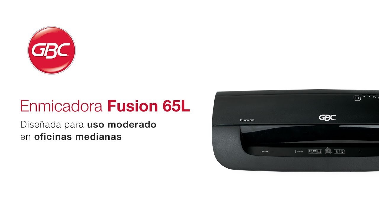 impresoras y scanners - plastificadora FUSION 65L ,9 pulgadas  para mica gruesa MICAS de 3, 5 y hasta 10 2