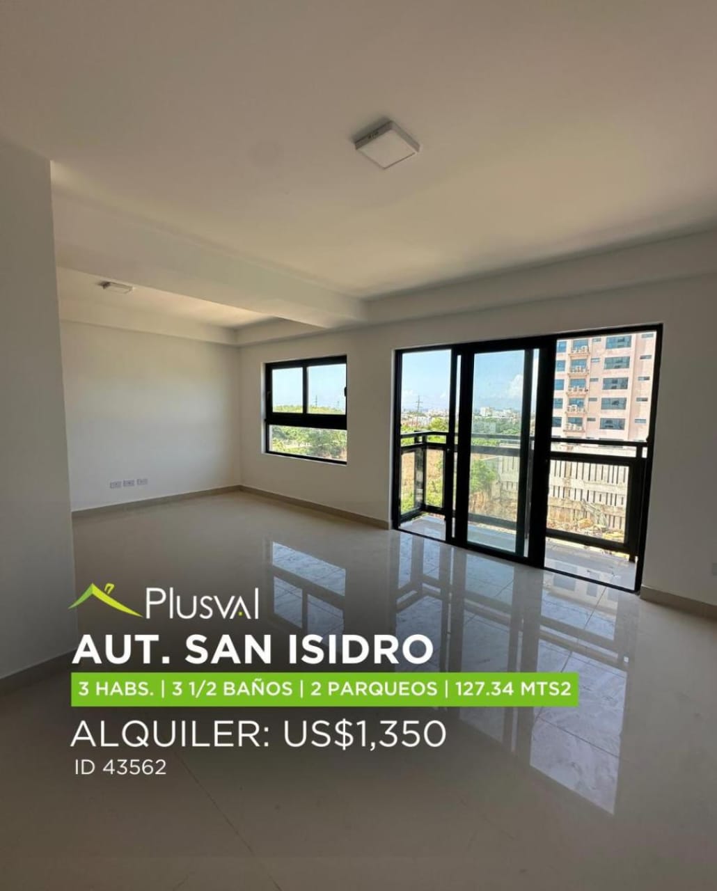 apartamentos - Apartamento nuevo en alquiler Torre Milán,  3