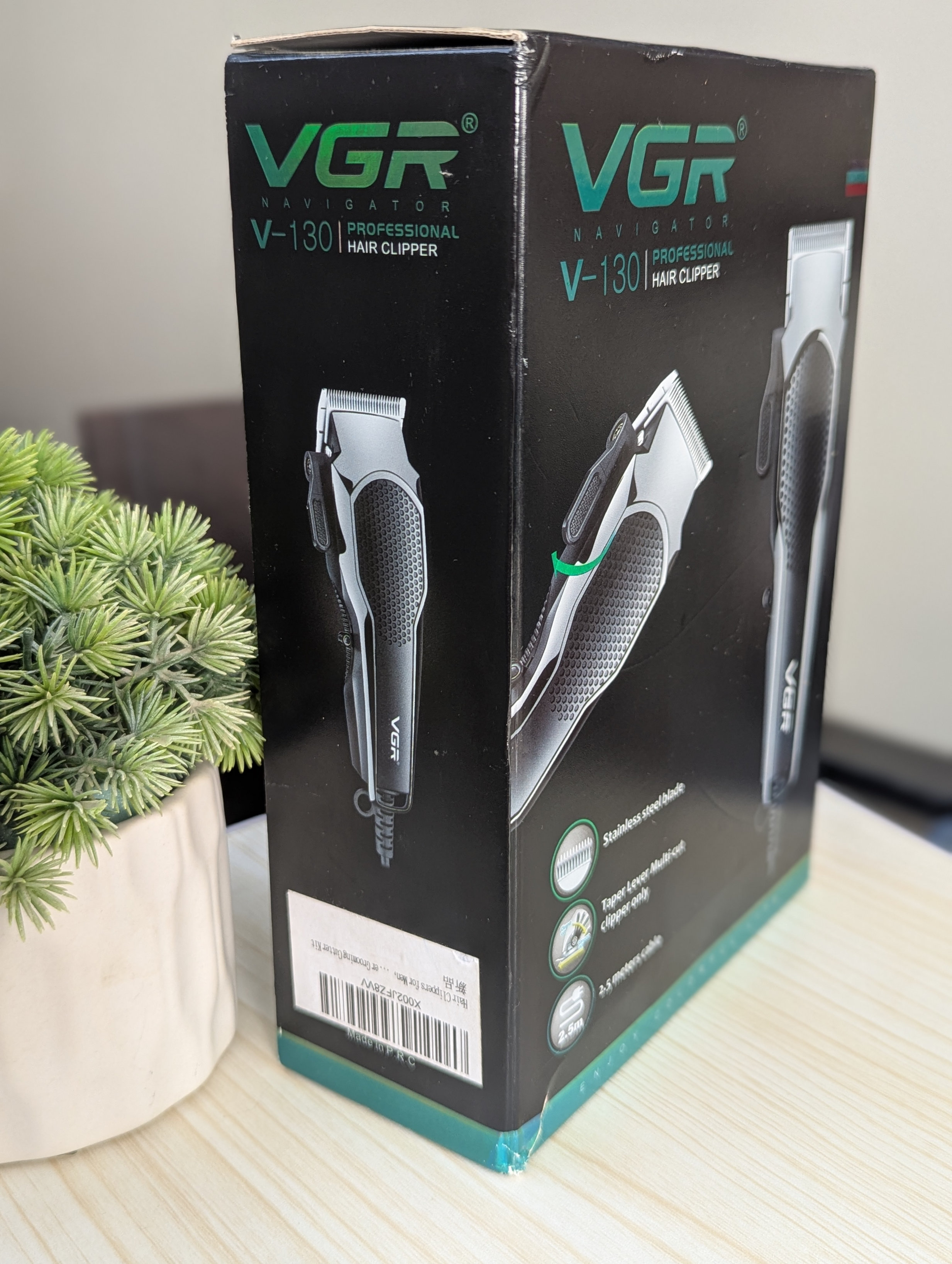 salud y belleza - 💈✂️ ¡Corte Profesional en Casa! 💥 VGR V-130 Clipper Set 🔌💇‍♂️
 1
