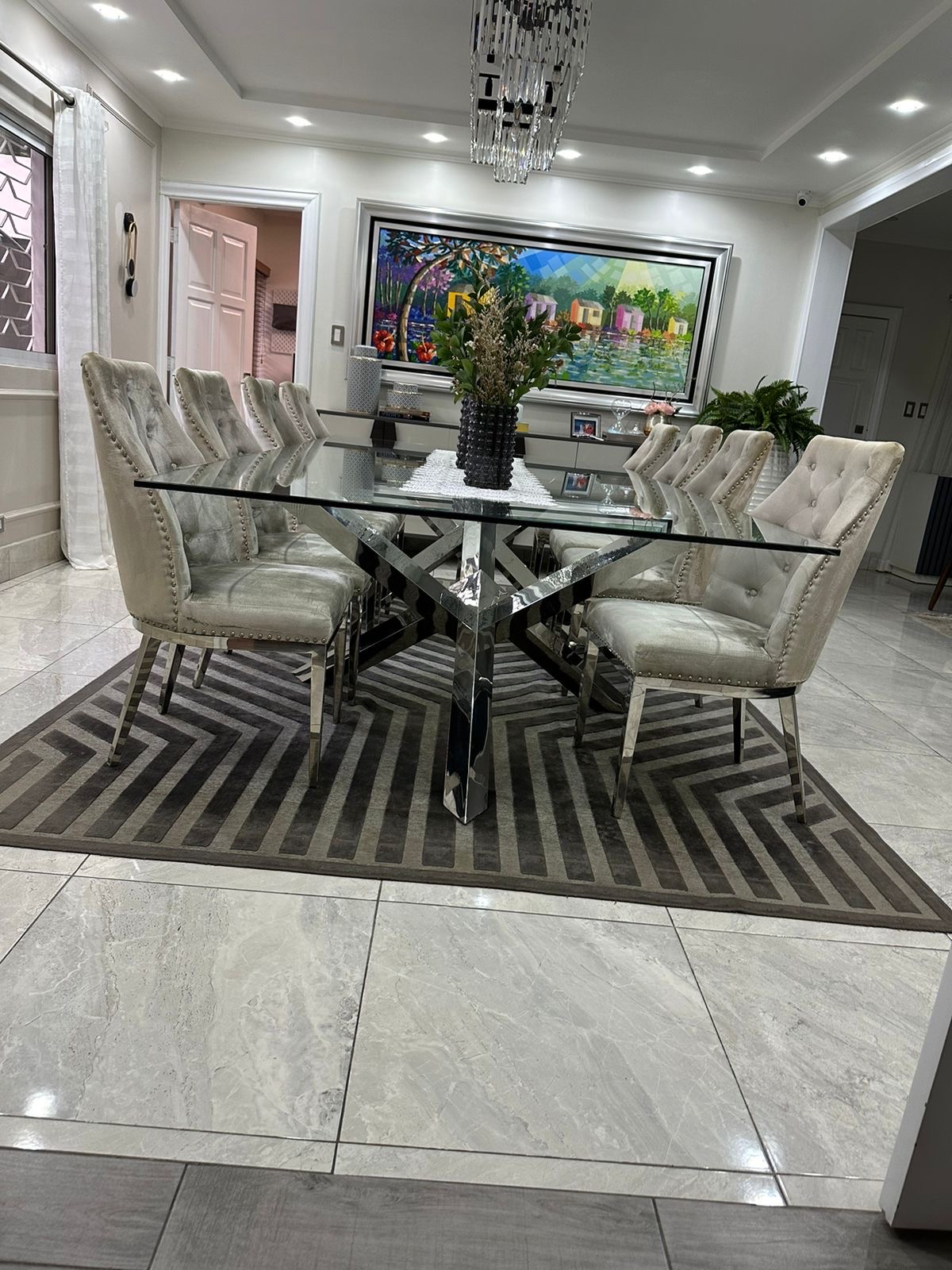 muebles y colchones - Comedor de lujo 8 sillas, sólo por esta semana RD$ 60,000.00 5