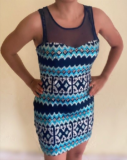 ropa para mujer - Vestido de fiesta, corto sin mangas. 1