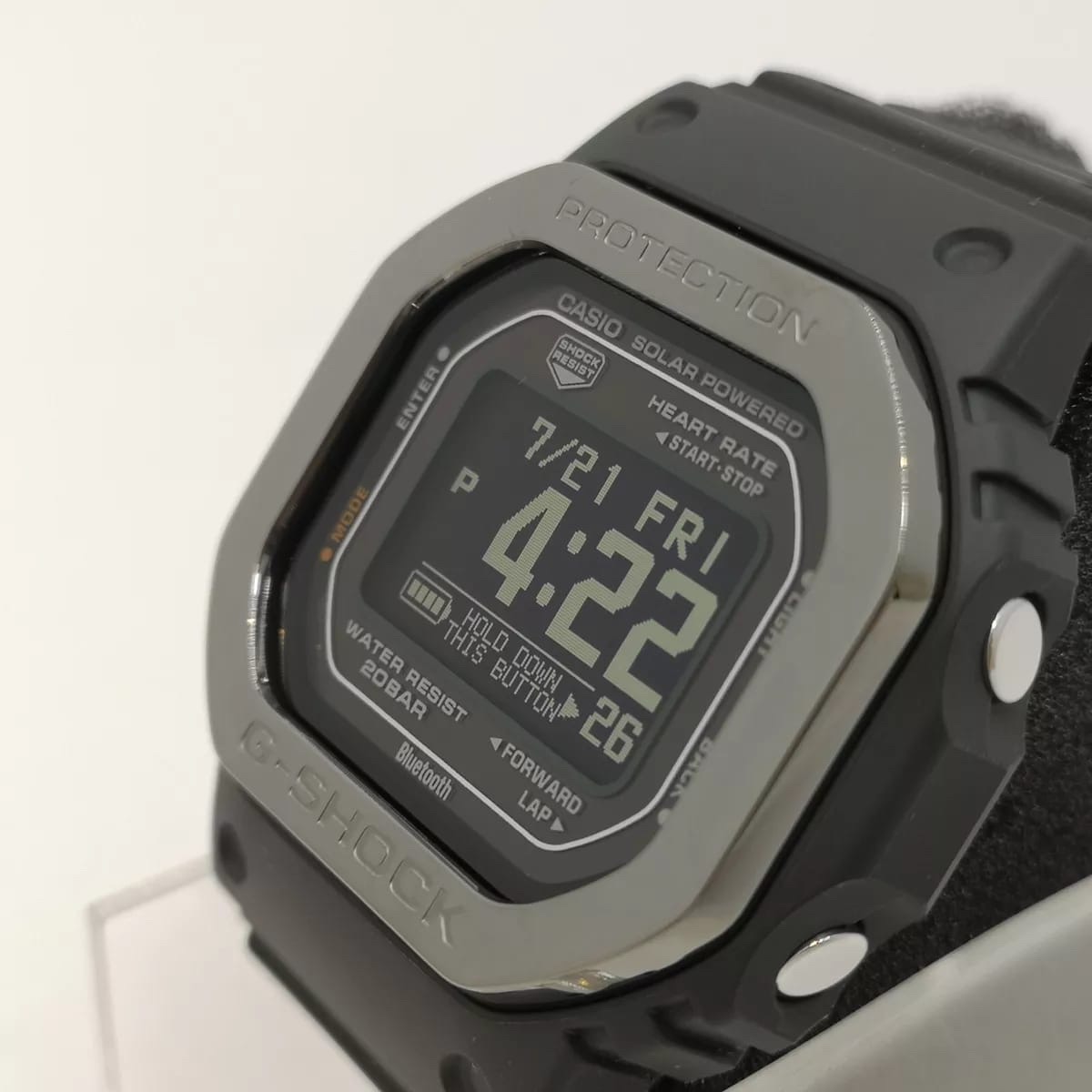 joyas, relojes y accesorios - CASIO G-Shock DWH5600 G-Squad Bluetooth Gear Oximeter Black 1