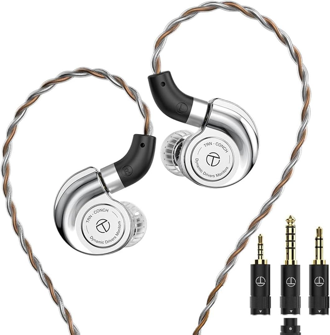 camaras y audio - TRN Conch In Ear Monitor Auriculares IEM 10mm DD