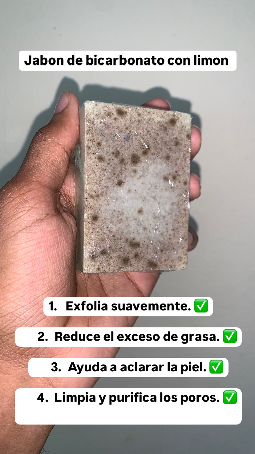 salud y belleza - jabones artesanales de cúrcuma, colageno o y bicarbonato con limón.  2